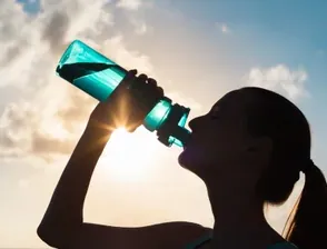 Photo of advertising bottle