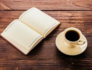 Advertising notebook photo