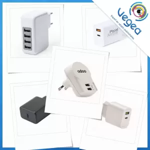 Overview of customized advertising wall charger products