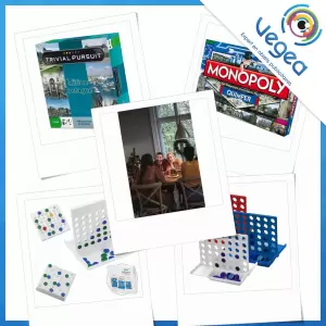 Overview of customized advertising various board games products