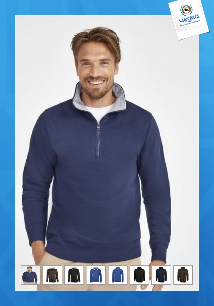 1/4 zip scott sweatshirt
