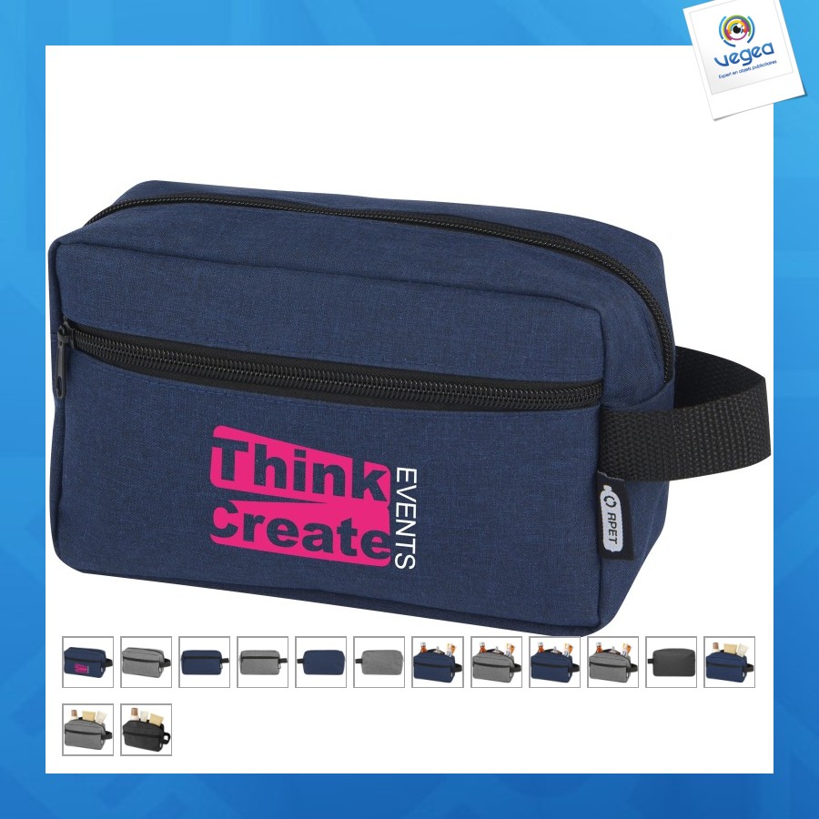 1.5 l ross toiletry bag in grs-certified rpet