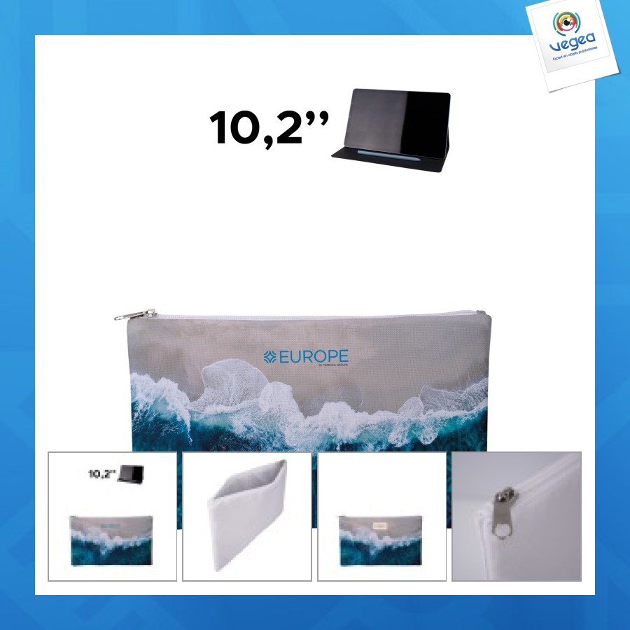 10.2? recycled polyester tablet bag