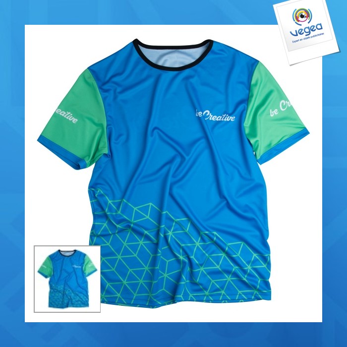 100% printed sports t-shirt 