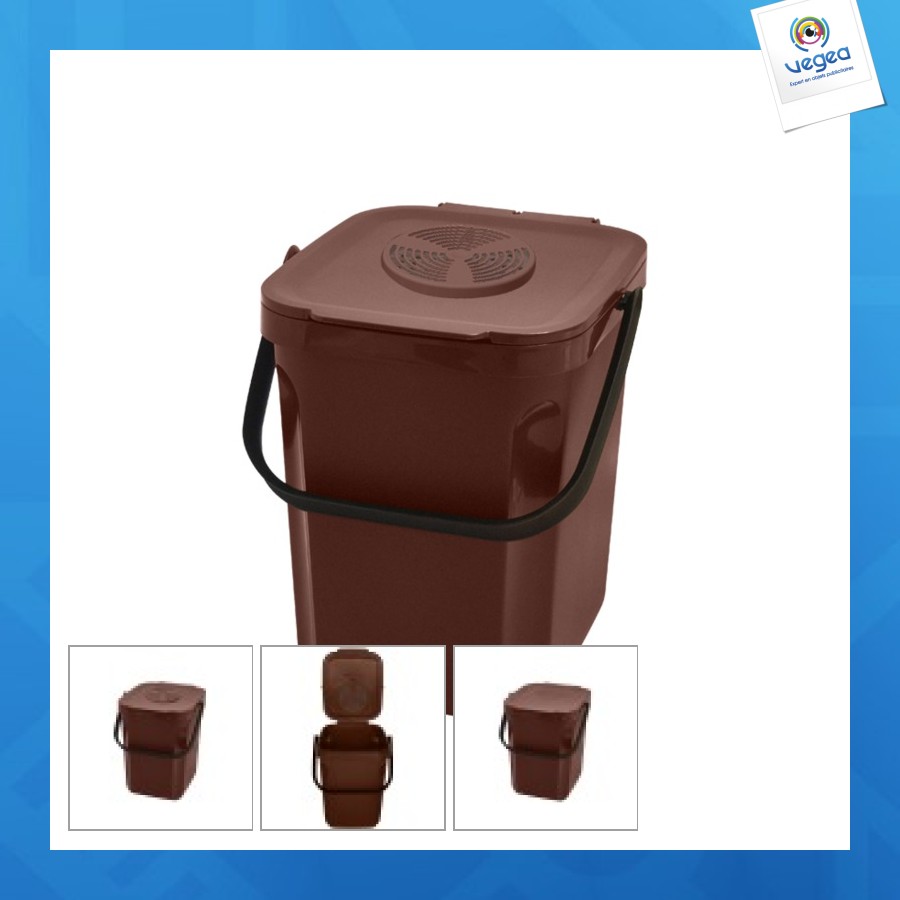 10l active organic waste bin