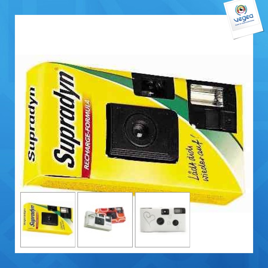 12 exposure disposable camera with flash