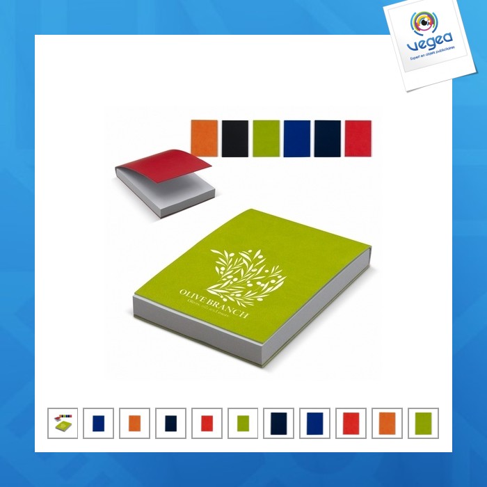 150-sheet recycled paper notepad