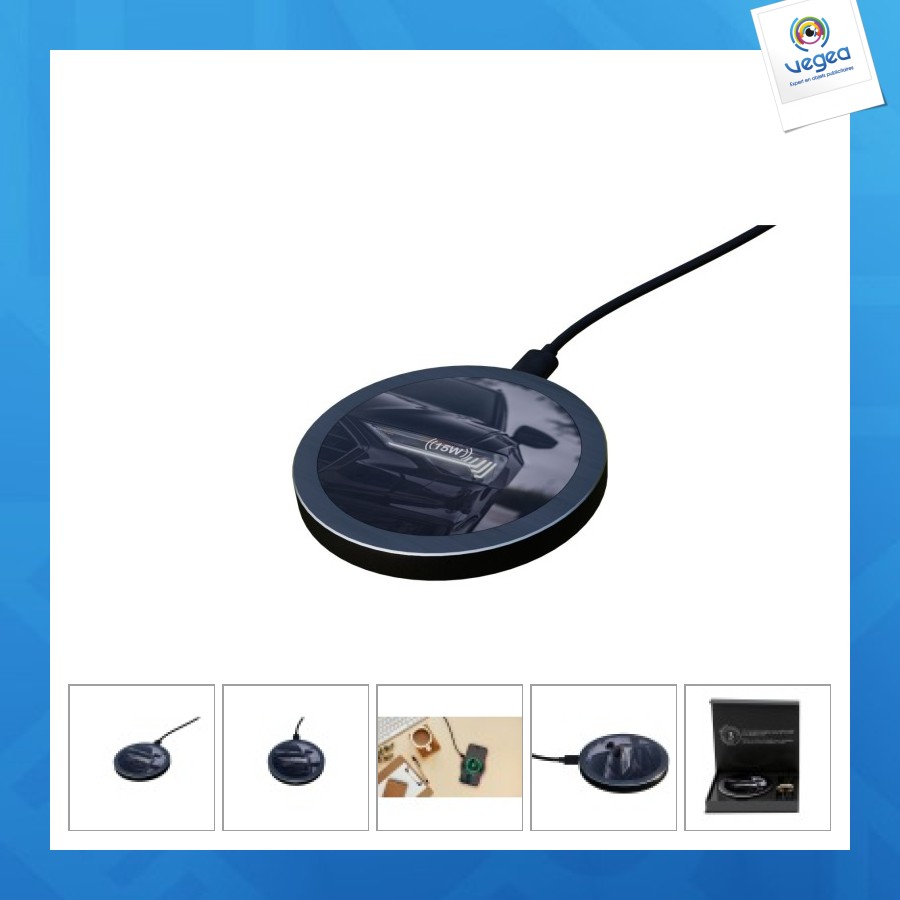 15w metal-finish charger with 3-year guarantee