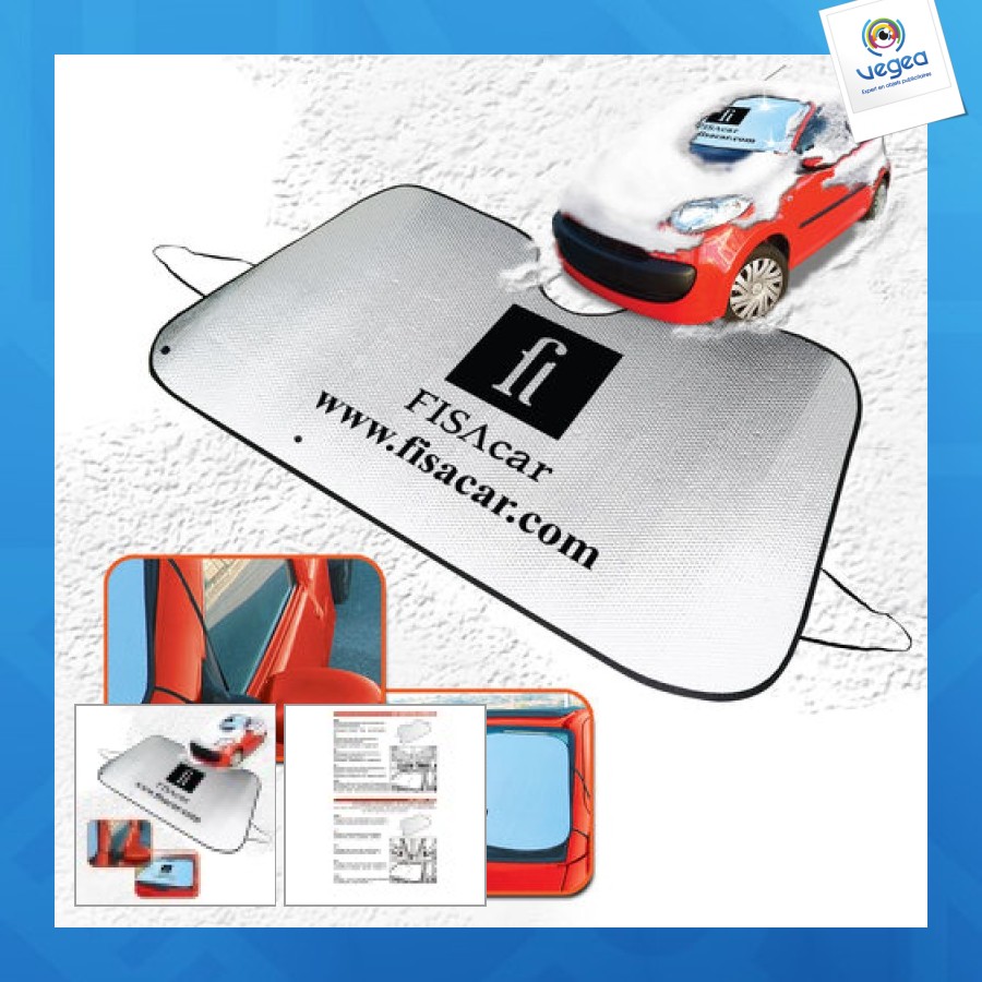 2-in-1 recycled sun and snow visor