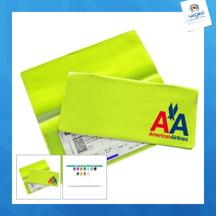 2-part french-style travel pouch / 1 crystal