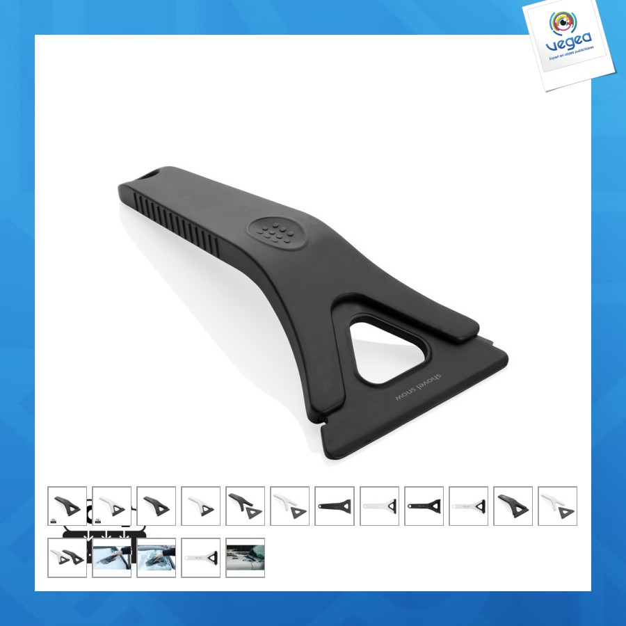3-in-1 ice scraper in recycled plastic rcs polard