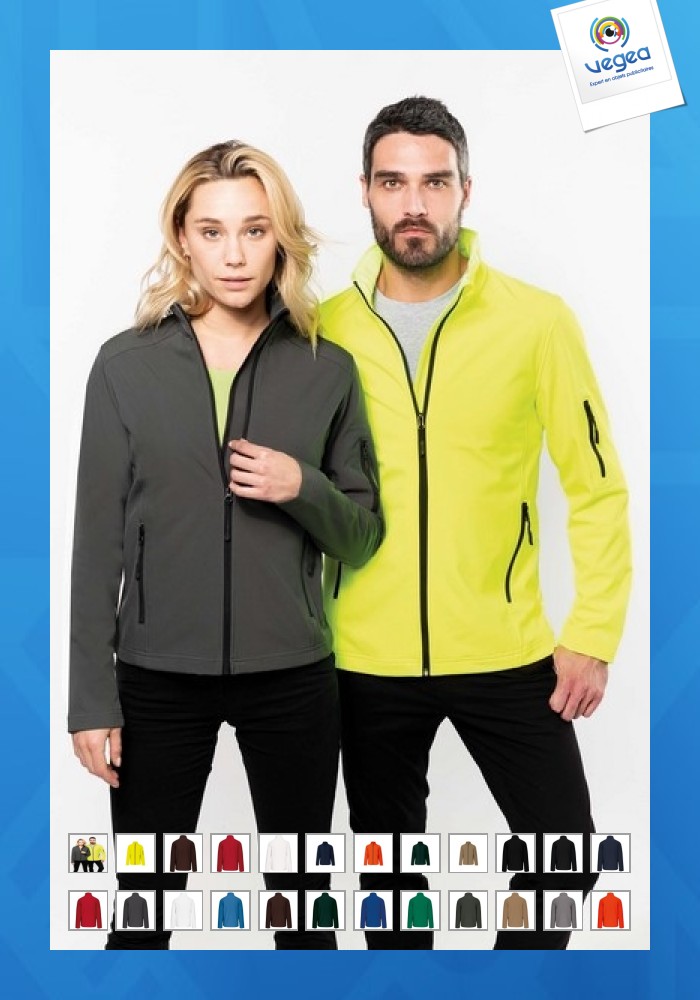 3-layer softshell jacket
