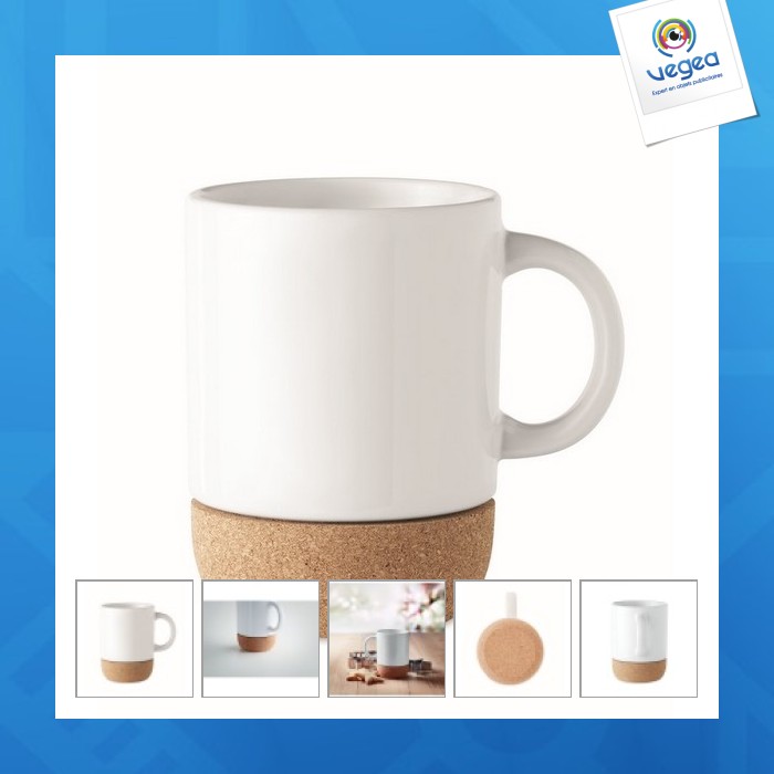 30cl cup with cork base