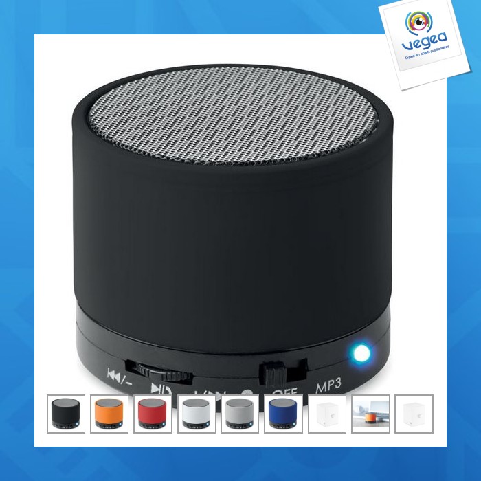 3w round bluetooth speaker