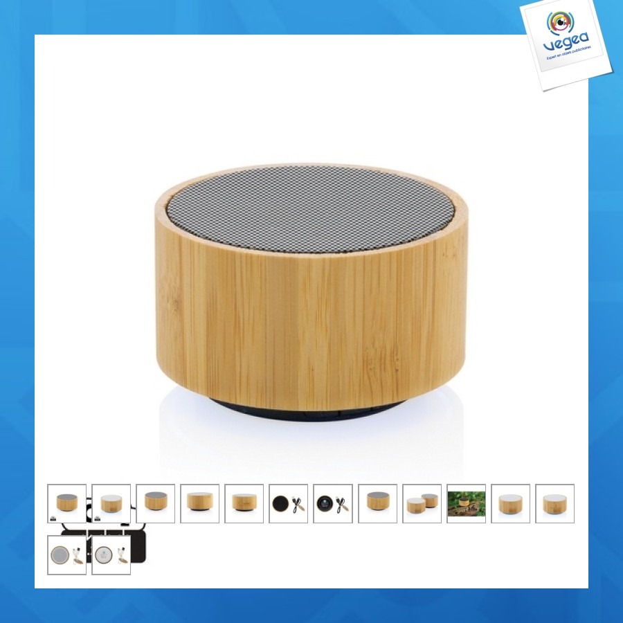 3w speaker in fsc® bamboo and abs rcs