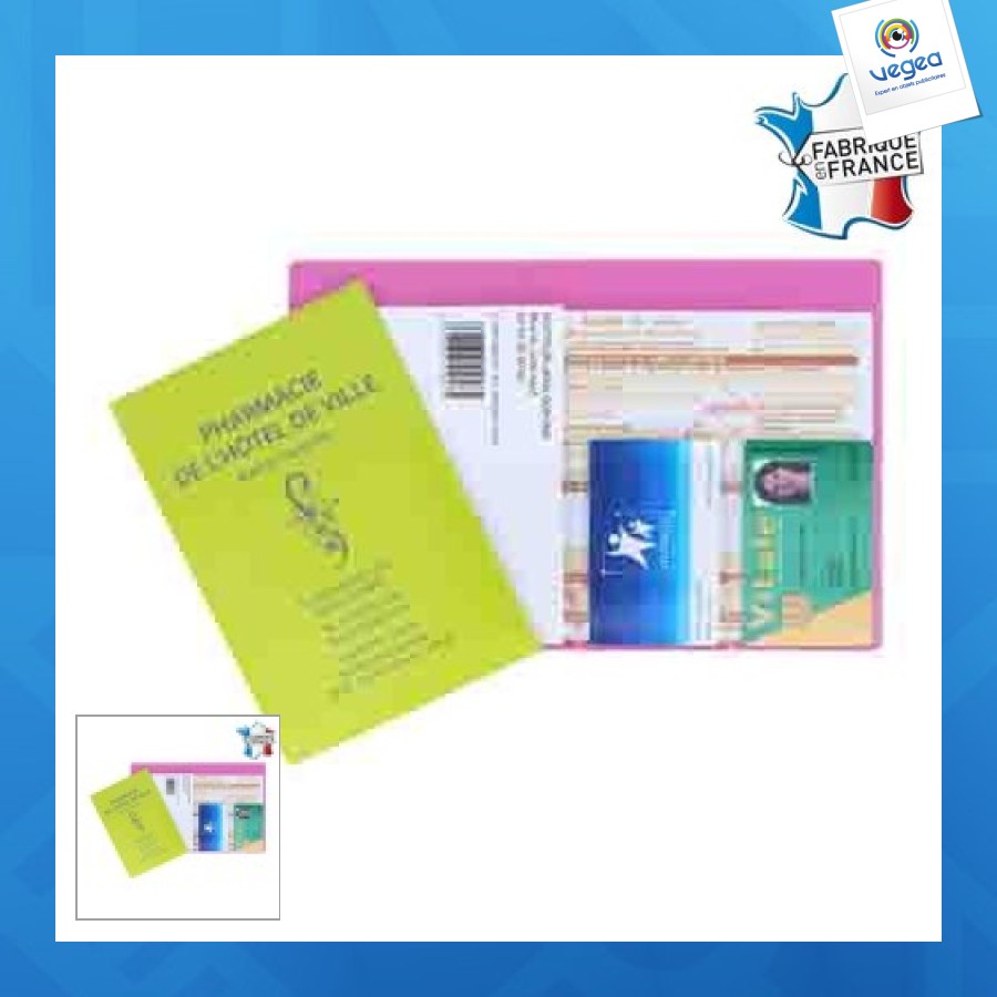 4-pocket prescription holder