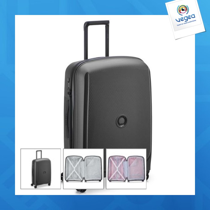 4-wheel trolley case 71 cm - belmont plus