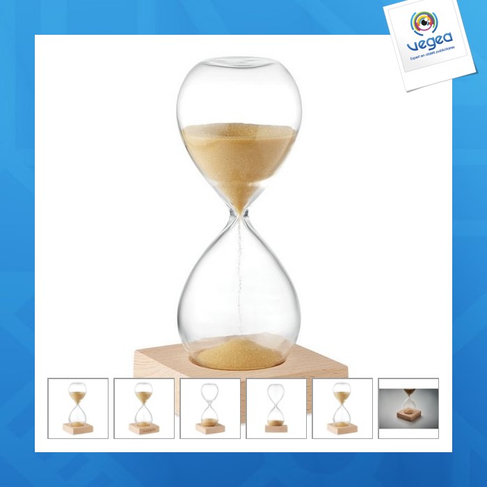 5-minute glass hourglass 