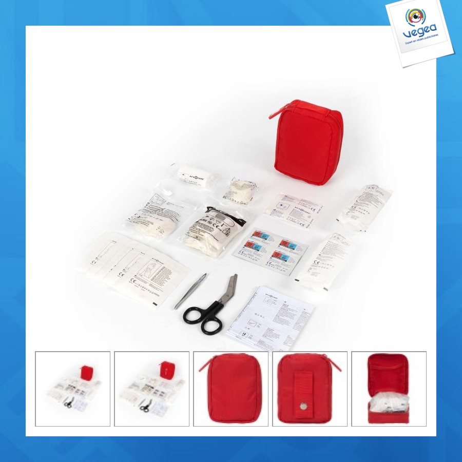 59-piece essential first aid kit 