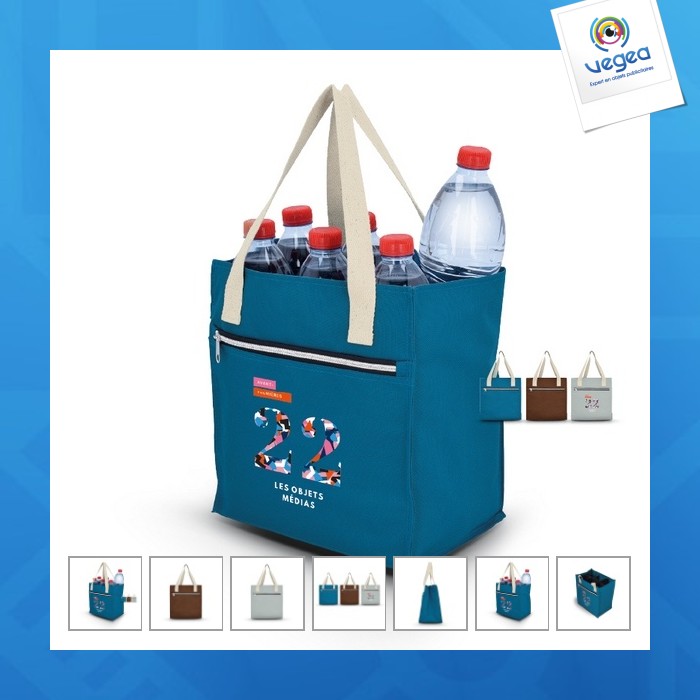 6 bottle shopping bag
