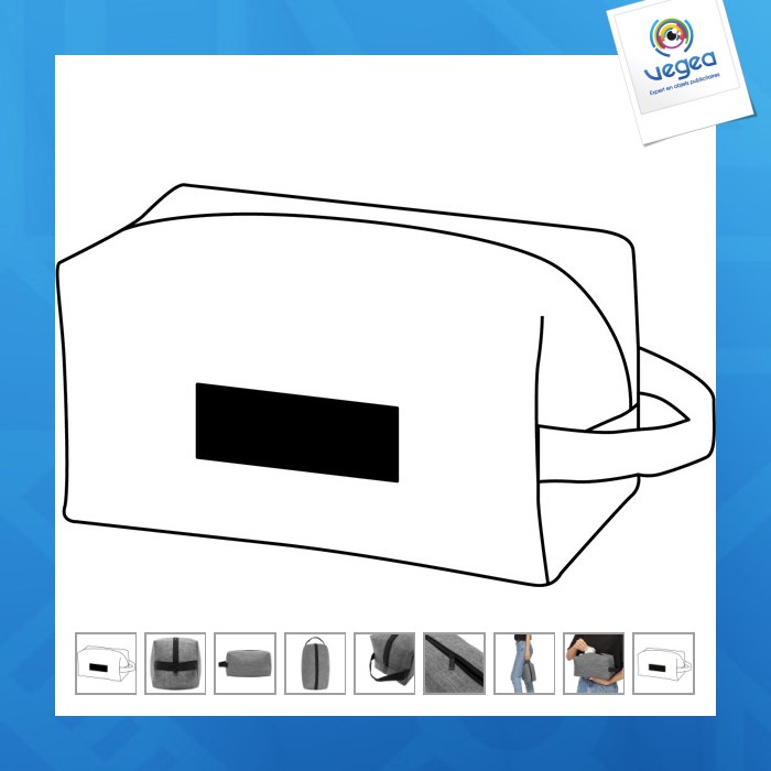 600d polyester toiletry case