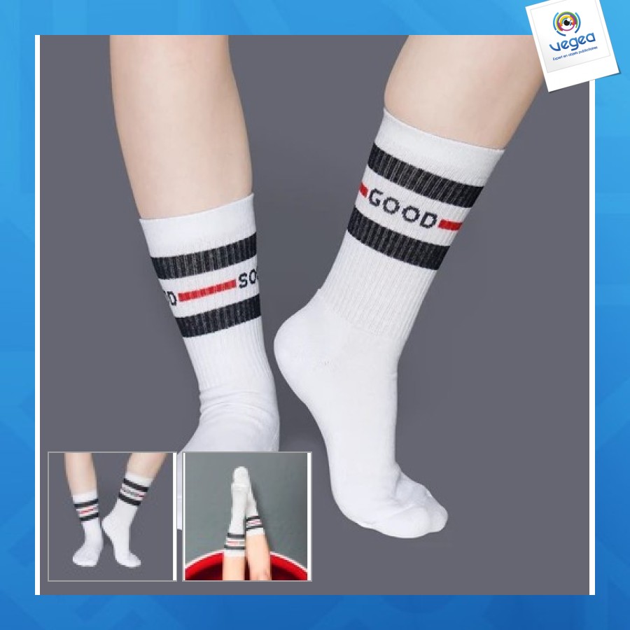 80% recycled sports socks 