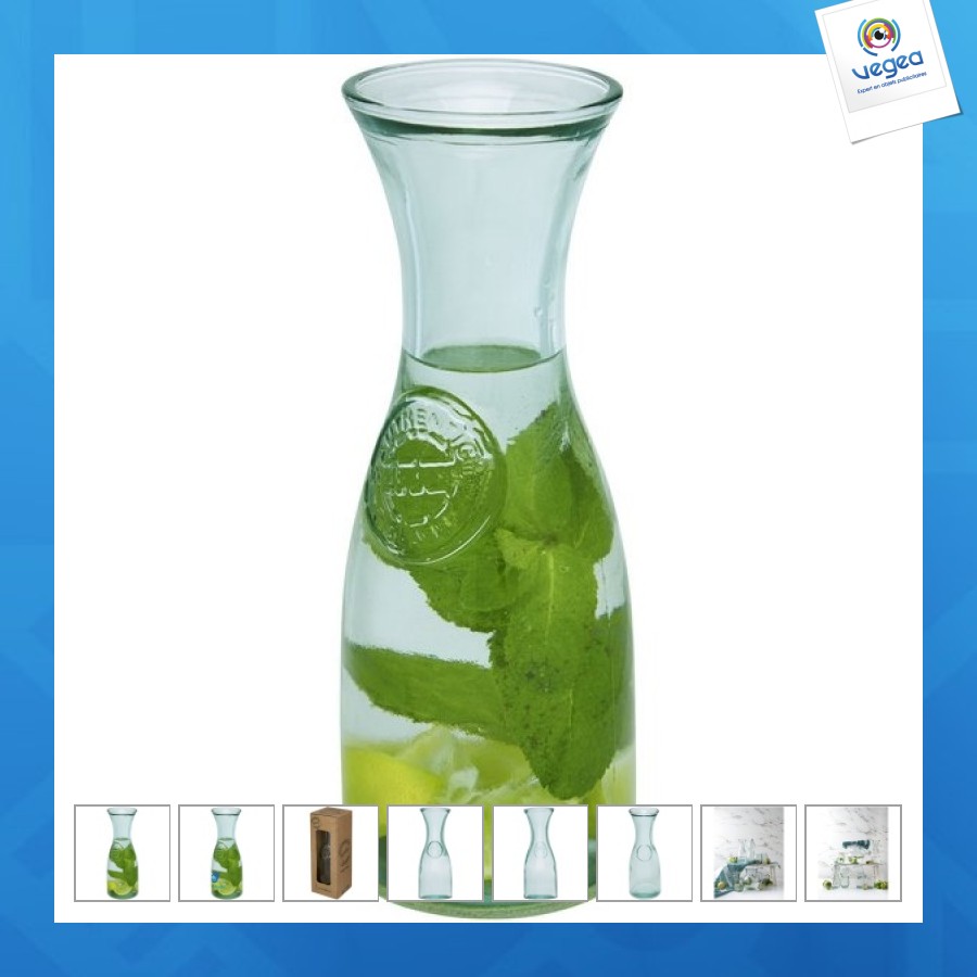 80cl carafe in recycled glass