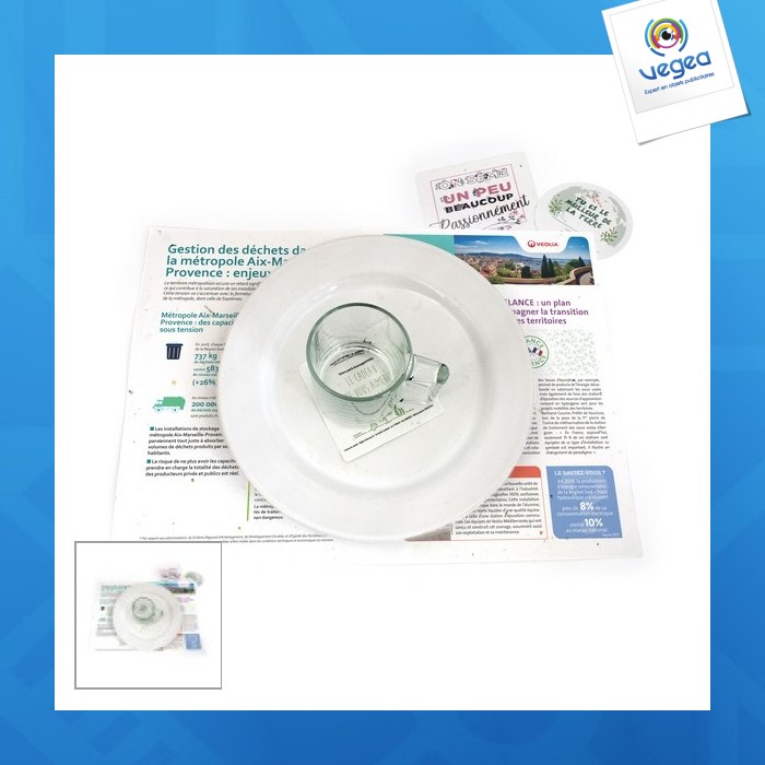 A3 placemat to sow - 120g recto-verso placemat