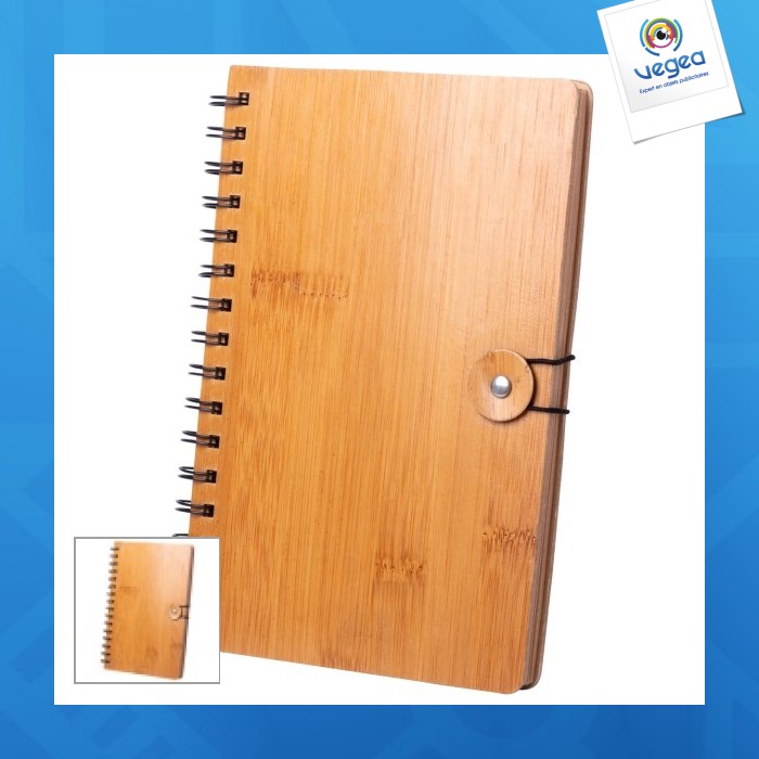 A5 bamboo notebook