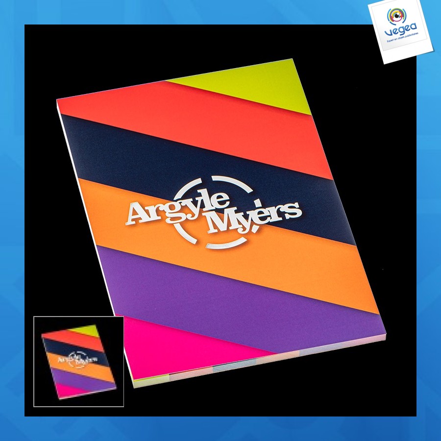 A5 notepad with cover