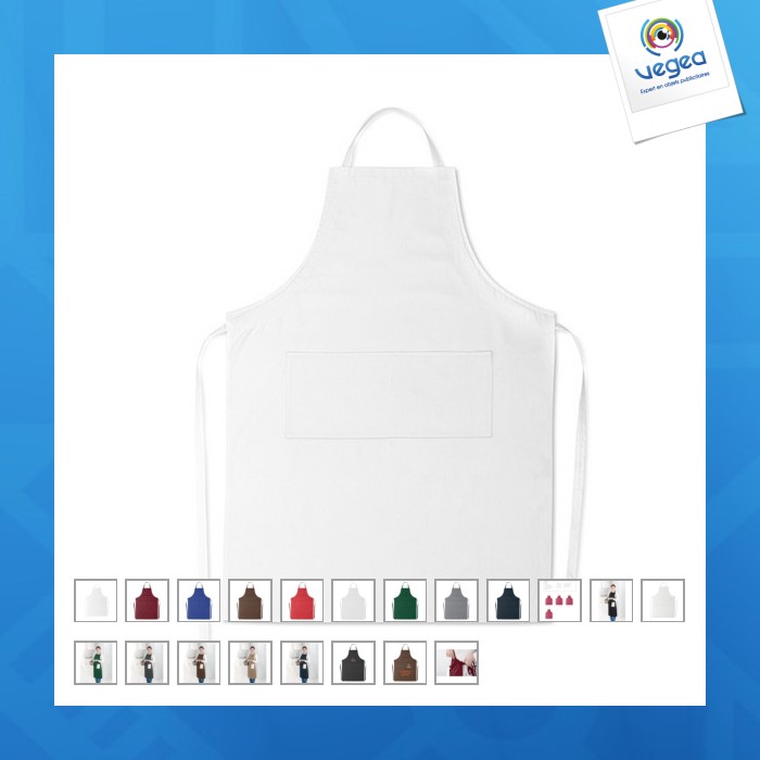 Adjustable kitchen apron 