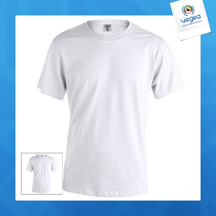 Adult white "keya" t-shirt mc150
