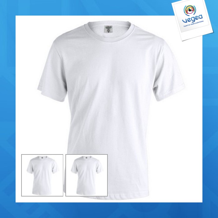 Adult white "keya" t-shirt mc180