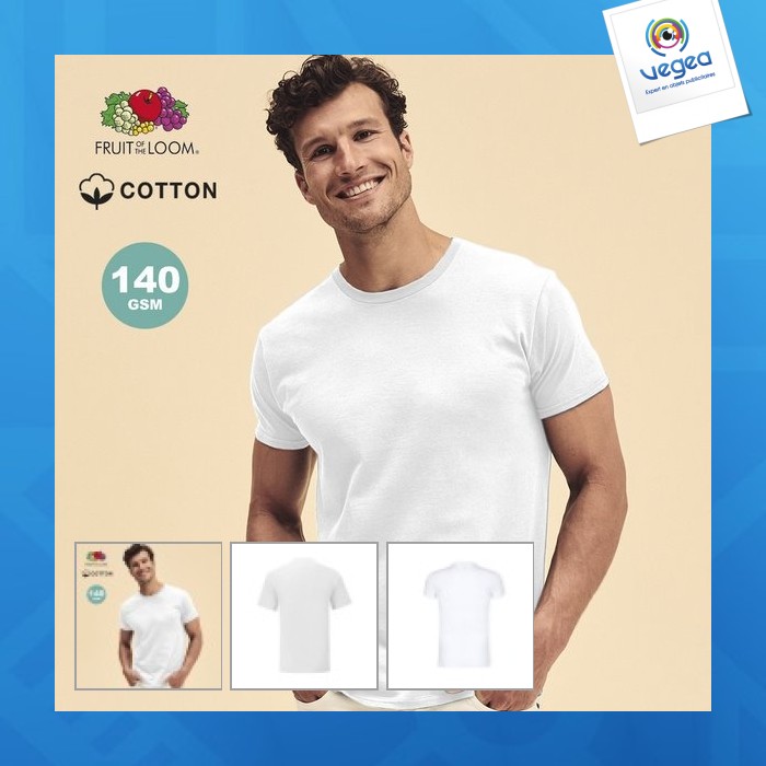 Adult white t-shirt - iconic