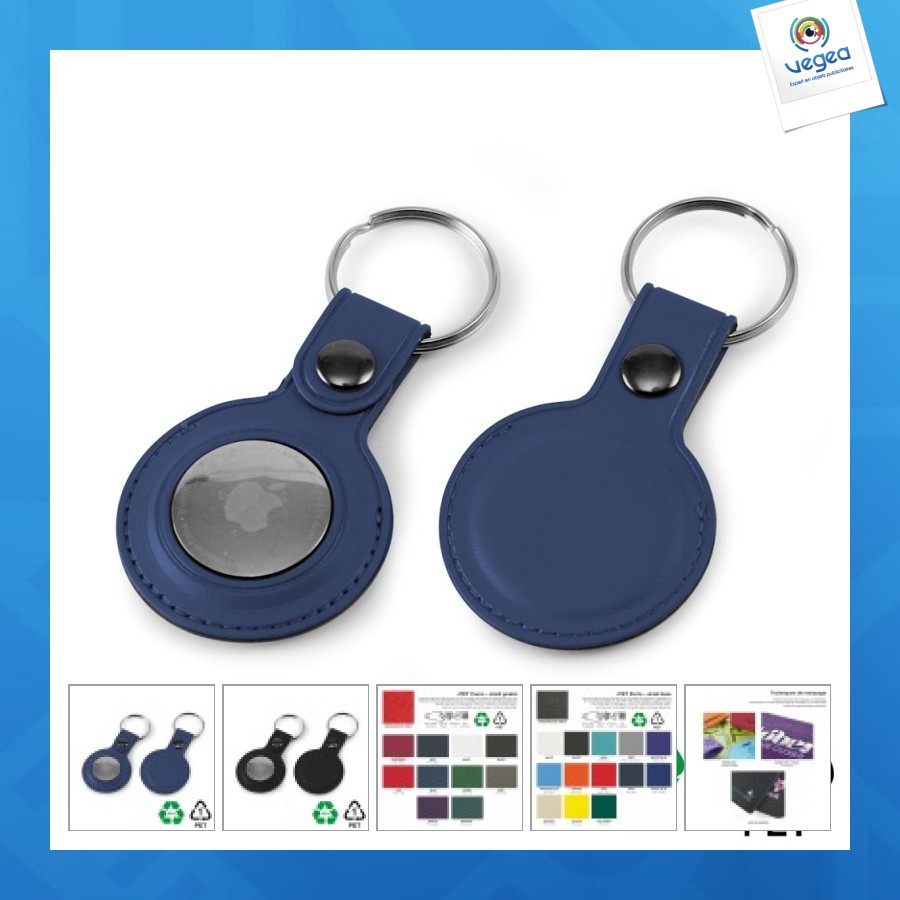 Airtag key ring in rpet