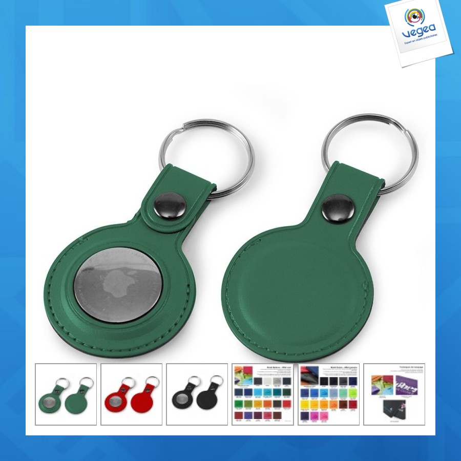 Airtag pu key ring