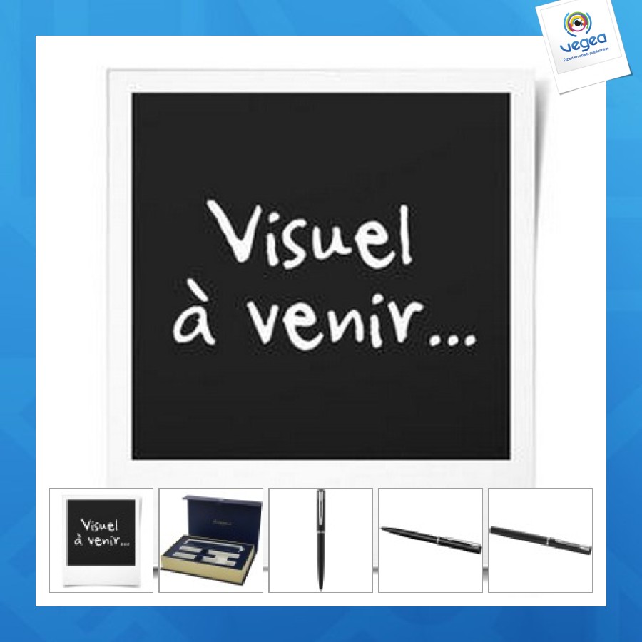 Allure ballpoint and rollerball pen set