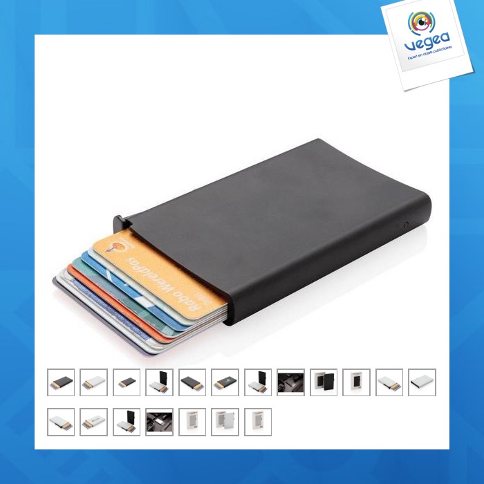 Aluminium anti-rfid card holder