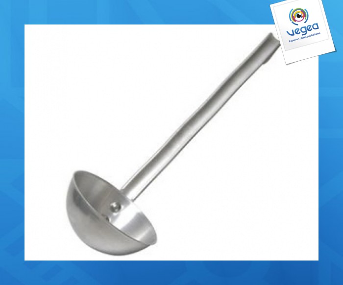 Aluminium ladle 52 cm ø 14 cm