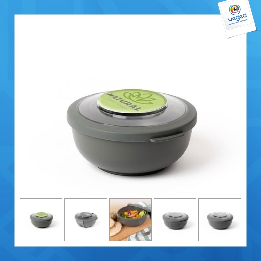 Amuse life bowl 1000ml grey