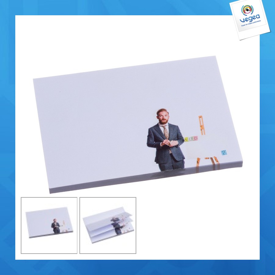 Animated pad of repositionable notes 105 x5mm