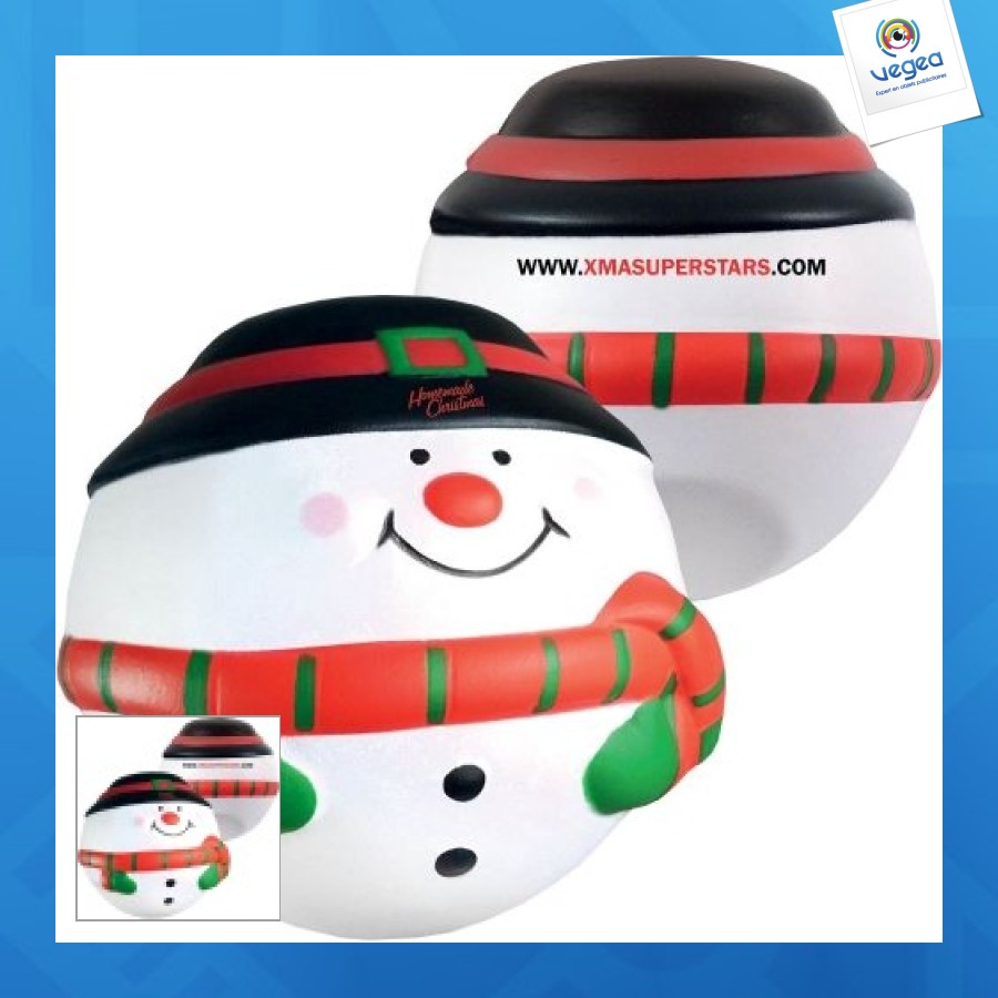 Anti-stress snowman