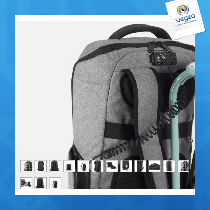 Anti-theft backpack - kimood