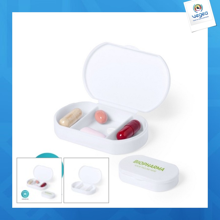 Antibacterial pill box - hempix