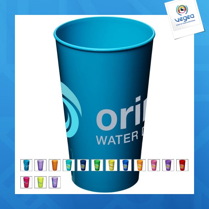 Arena plastic cup 375ml