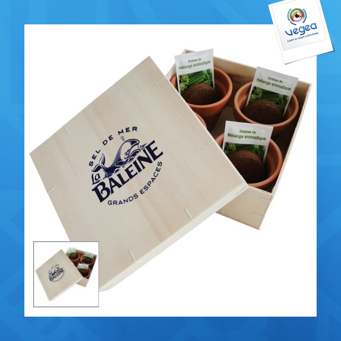 Aromatic wooden box