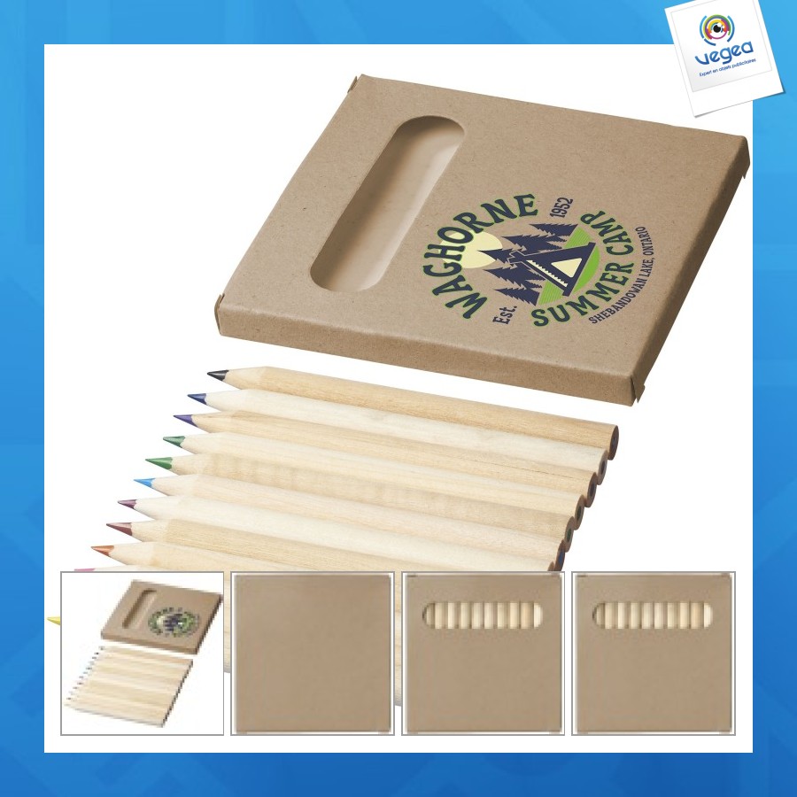 Artemaa colouring set with 12 pencils