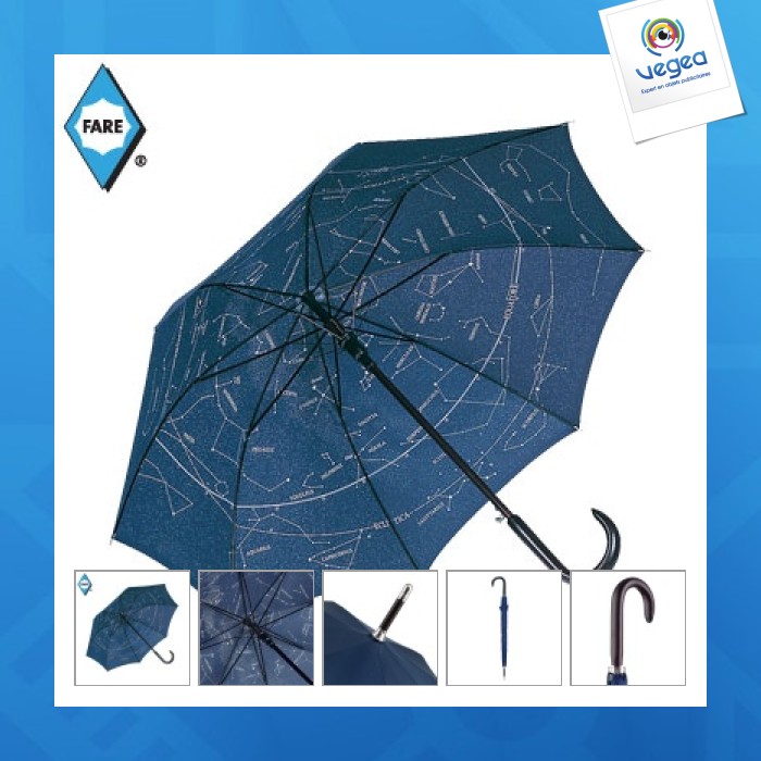 Automatic wooden umbrella fare