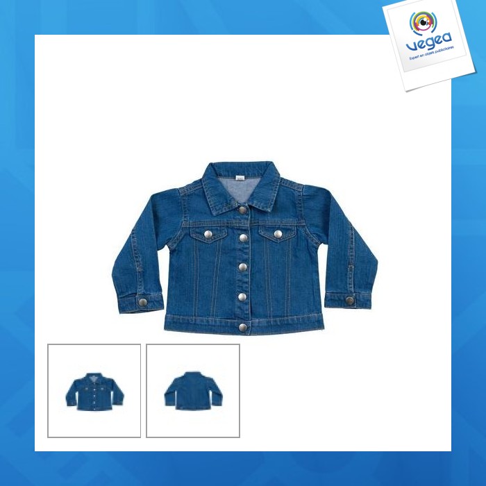 Baby jean jacket - baby rocks denim jacket 