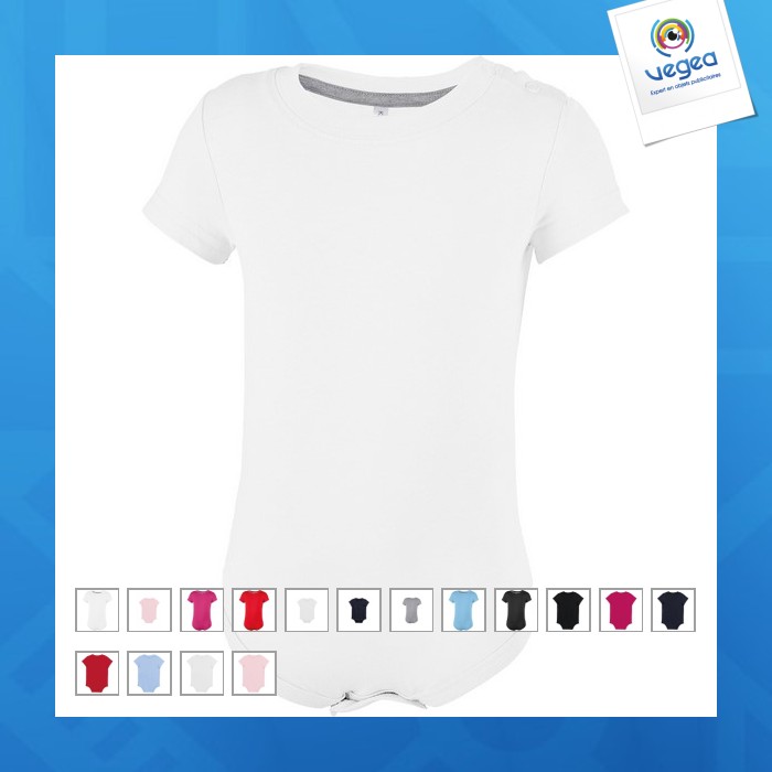Baby short sleeve bodysuit